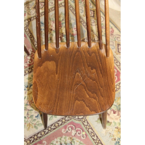 47 - 4 X ERCOL STYLE CHAIRS 
40 X 40 X 83CM