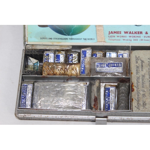 474 - VINTAGE JAMES WALKER LION JOINTS PACKING AND JOINTING MARINE APPLICATIONS