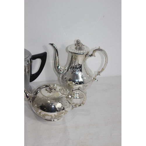 480 - SILVER PLATED TEASET ETC