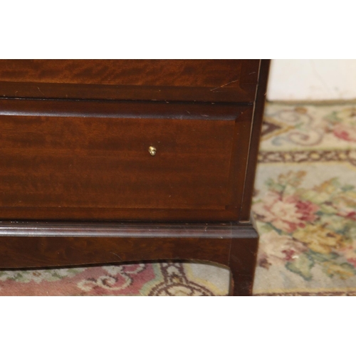 61 - STAG MINSTREL CHEST OF DRAWERS 
82 X 46 X 72CM