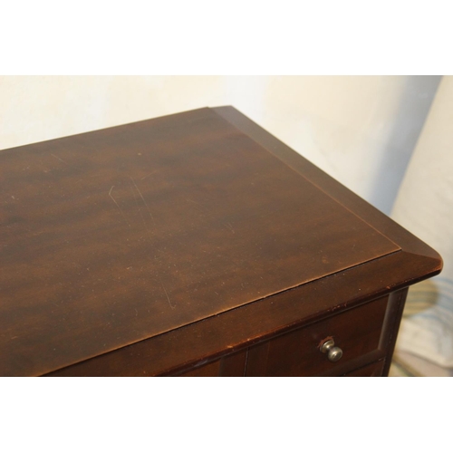 61 - STAG MINSTREL CHEST OF DRAWERS 
82 X 46 X 72CM