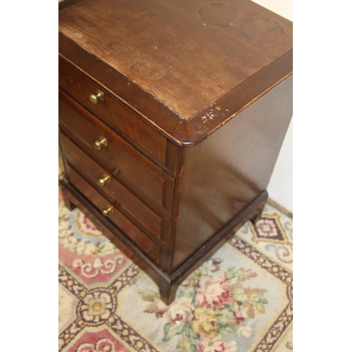 62 - STAG MINSTREL BEDSIDE TABLE 
53 X 46 X 72CM