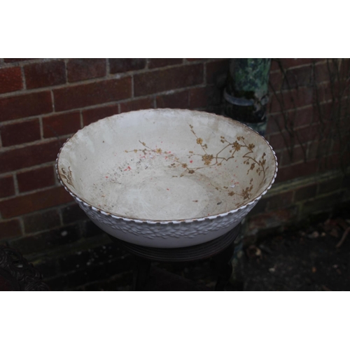 76 - VINTAGE WASH STAND AND CARVED TABLE 
53 X 69CM