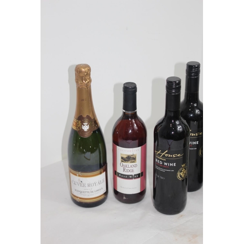 703 - 8 X BOTTLES OF VARIOUS WINE AND DRINK