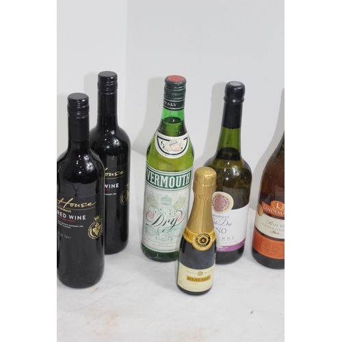 703 - 8 X BOTTLES OF VARIOUS WINE AND DRINK