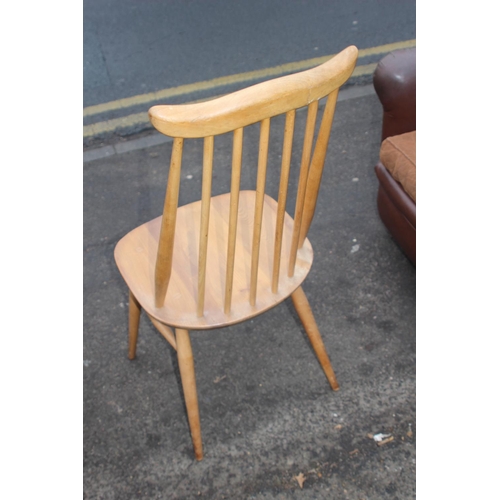 91 - 4 X ERCOL GOLDSMITH CHAIRS 
43 X 45CM