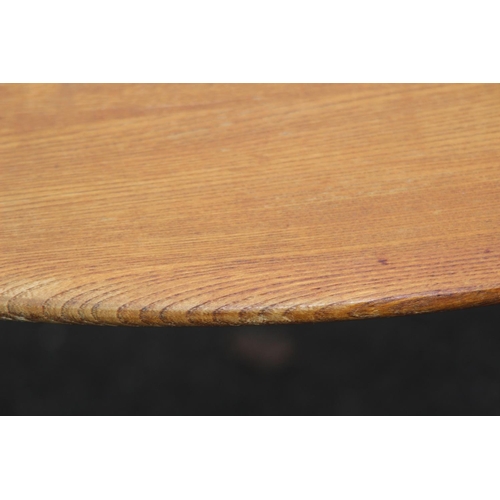 93 - ERCOL DROP LEAF TABLE 
113 X 71 X 124CM