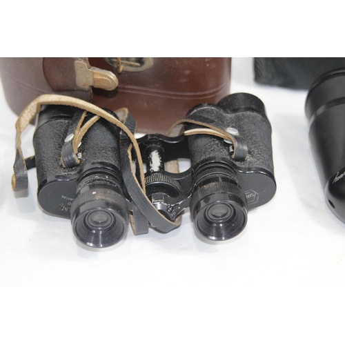 523 - 3 X PAIRS OF BINOCULARS