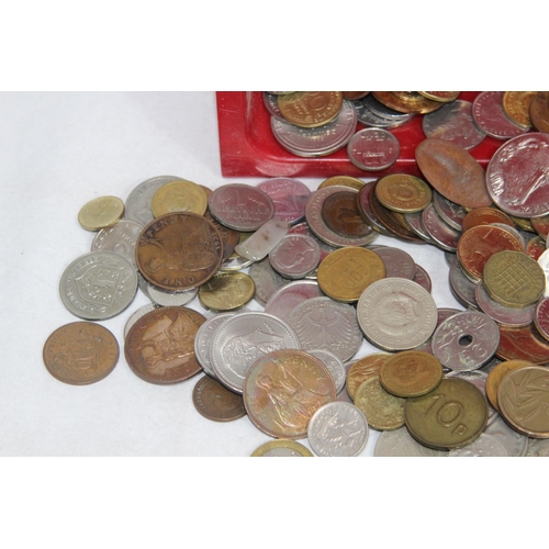 541 - QUANTITY OF VARIOUS COINS