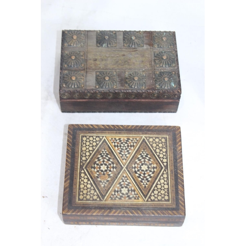 578 - 5 X ORNATE BOXES