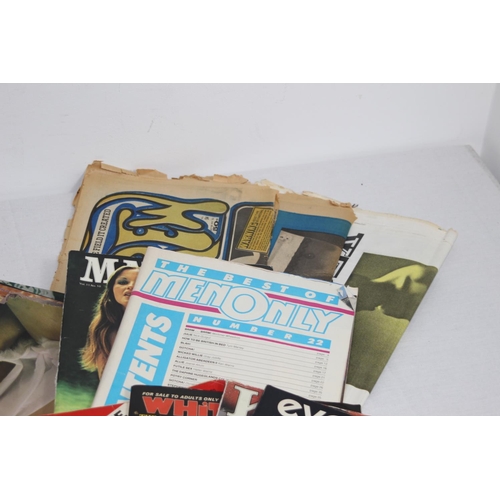 603 - QUANTITY OF VINTAGE ADULT MAGAZINES