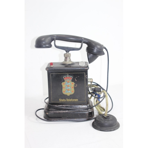 610 - VINTAGE STATS TELEFONEN DESK TELEPHONE 
30CM