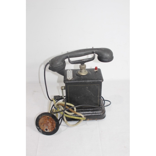 610 - VINTAGE STATS TELEFONEN DESK TELEPHONE 
30CM