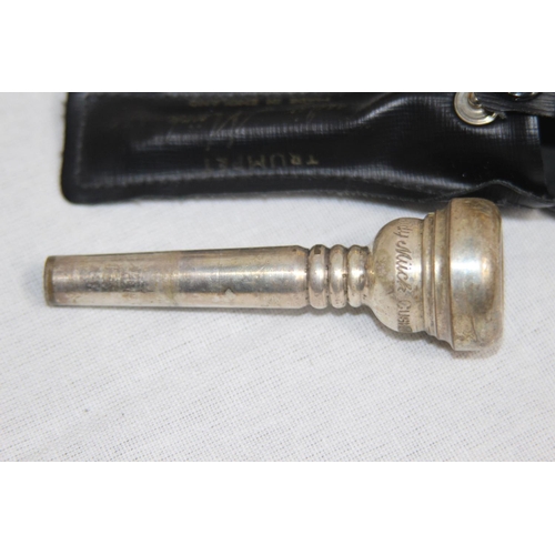 618 - BESSON & CO CLASS A PROTOTYPE TRUMPET AND RUDY MUCK MOUTHPIECE