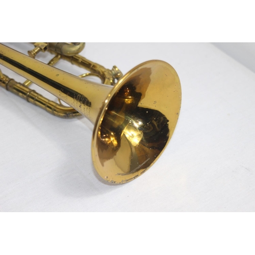 618 - BESSON & CO CLASS A PROTOTYPE TRUMPET AND RUDY MUCK MOUTHPIECE