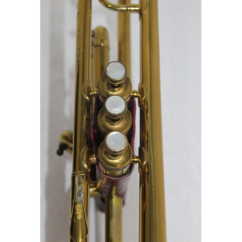 618 - BESSON & CO CLASS A PROTOTYPE TRUMPET AND RUDY MUCK MOUTHPIECE