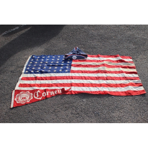 628 - VINTAGE AMERICAN FLAG ETC