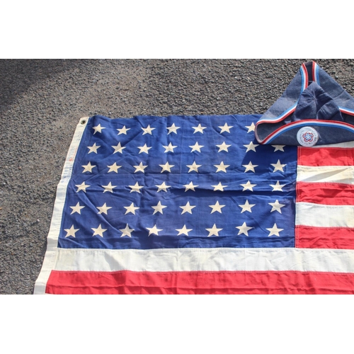 628 - VINTAGE AMERICAN FLAG ETC