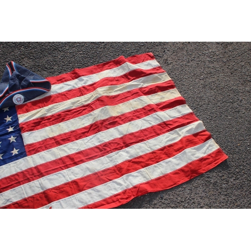 628 - VINTAGE AMERICAN FLAG ETC