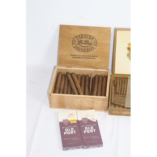 635 - LARGE QUANTITY OF CIGARS