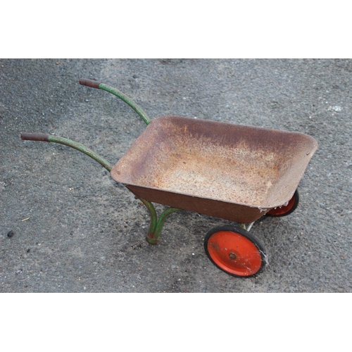 731 - VINTAGE TOY WHEELBARROW 
66CM