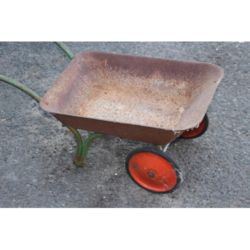 731 - VINTAGE TOY WHEELBARROW 
66CM