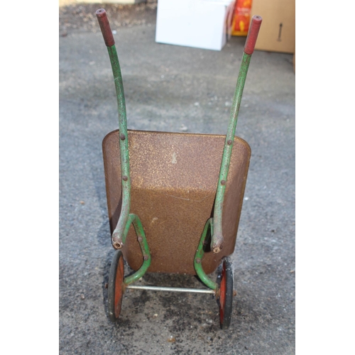 731 - VINTAGE TOY WHEELBARROW 
66CM