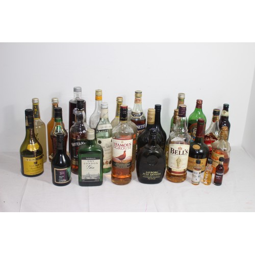 730 - LARGE QUANTITY OF OPEN ALCOHOL