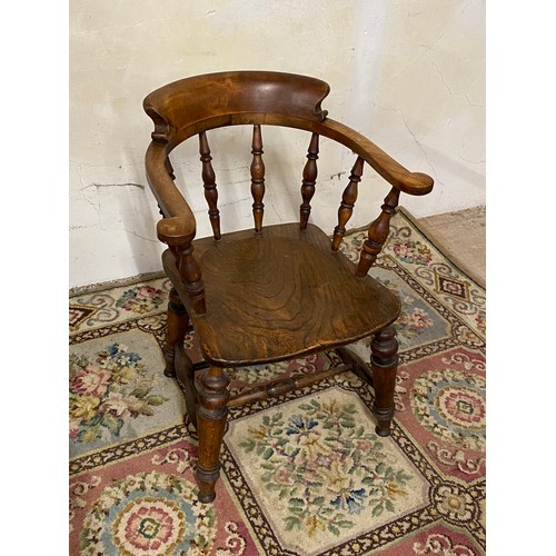 2 - VICTORIAN SMOKERS CHAIR
60 X 55 X 80CM