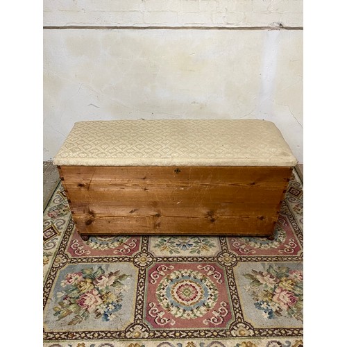 5 - VICTORIAN PINE TRUNK
124 X 54 X 55CM