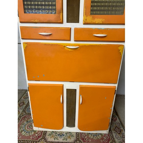 7 - 1950'S KITCHEN UNIT 
100 X 46 X 185CM