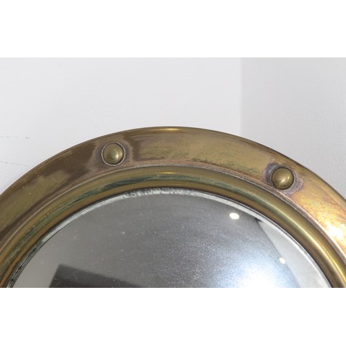 205 - METAL ROUND MIRROR