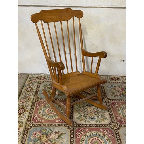 11 - PINE ROCKING CHAIR
57 X 77 X 107CM