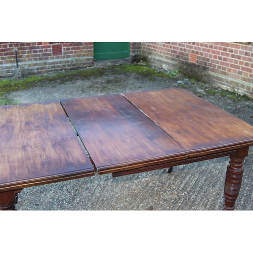 31 - VINTAGE VICTORIAN WIND OUT TABLE WITH KEY