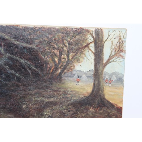 207 - OIL ON CANVAS SIGNED LLA BANKS 1980
46 X 36CM