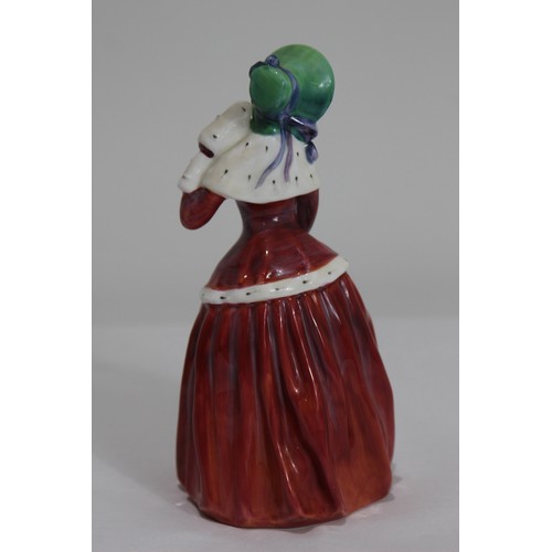 301 - ROYAL DOULTON CHRISTMAS MORNING FIGURE
19CM