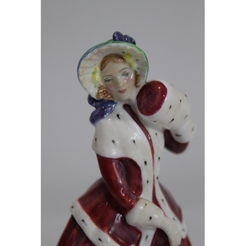 301 - ROYAL DOULTON CHRISTMAS MORNING FIGURE
19CM