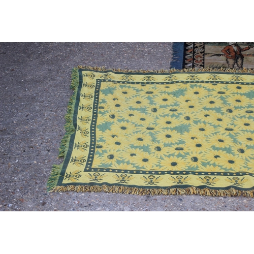 198 - 2 X RUGS AND THROW
180 X 115CM