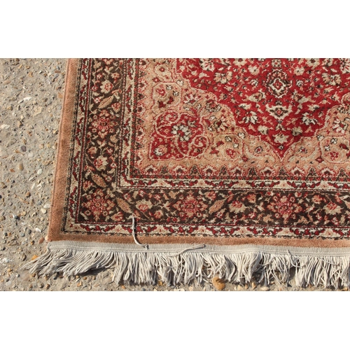 210 - VINTAGE MARKS AND SPENCERS RUG
127 X 95CM