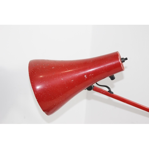 224 - VINTAGE RED ANGLEPOISE
80CM