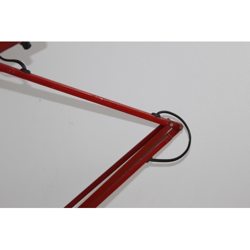 224 - VINTAGE RED ANGLEPOISE
80CM