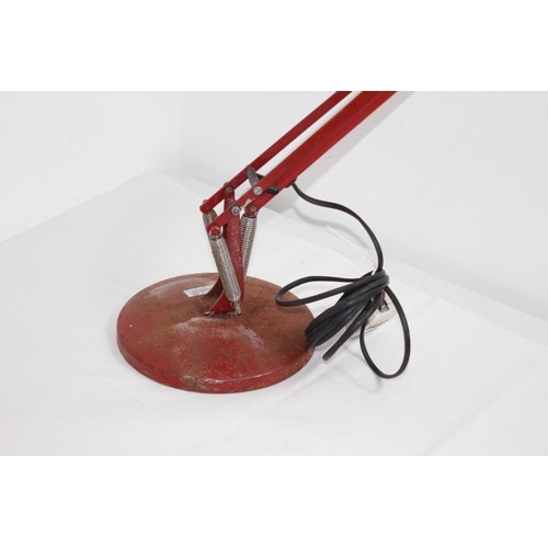 224 - VINTAGE RED ANGLEPOISE
80CM