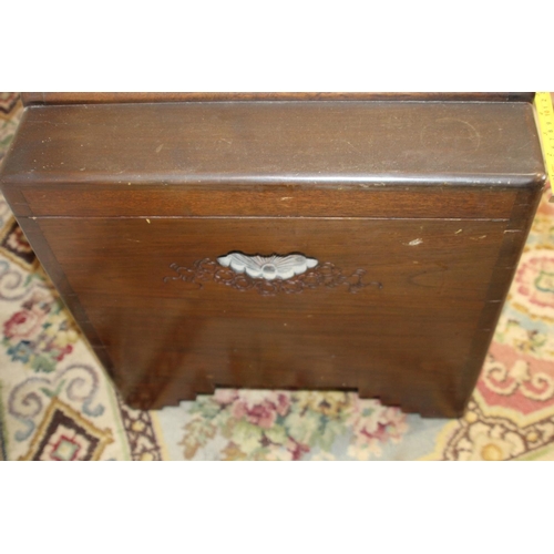 43 - CAMPHOR WOOD CARVED CHEST WITH LOCK
53 X 50 X 103CM