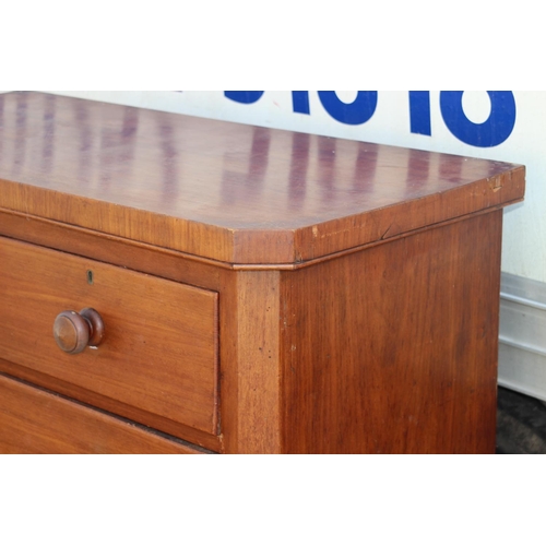 48 - EDWARDIAN CHEST OF DRAWERS 
103 X 49 X 109CM