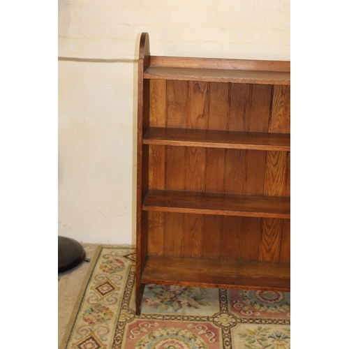 7 - ART AND CRAFT BOOKCASE 
123 X 37 X 119CM