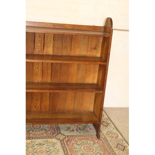 7 - ART AND CRAFT BOOKCASE 
123 X 37 X 119CM