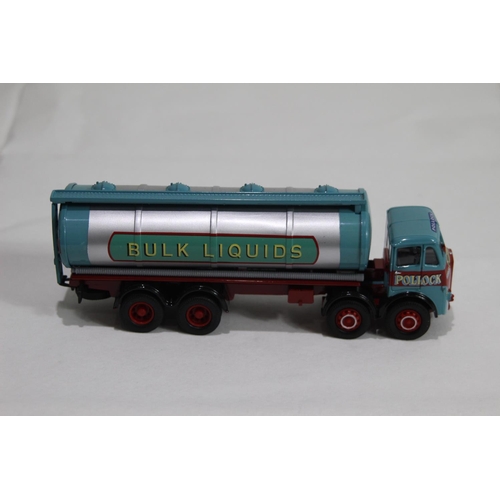 674 - CORGI 97162 ELLIPTICAL TANKER POLLOCK OF MUSSELBURGH DIECAST MODEL WITH BOX
