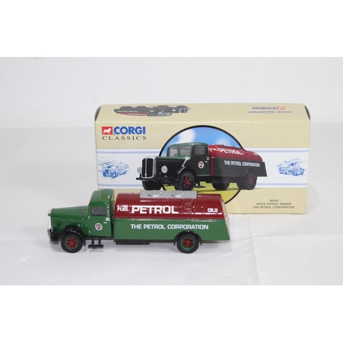 706 - CORGI 98449 WHITE PETROL TANK DIECAST MODEL WITH BOX