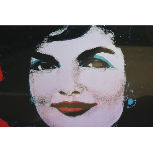 157 - POP ART JACKIE PRINT 
95 X 95CM