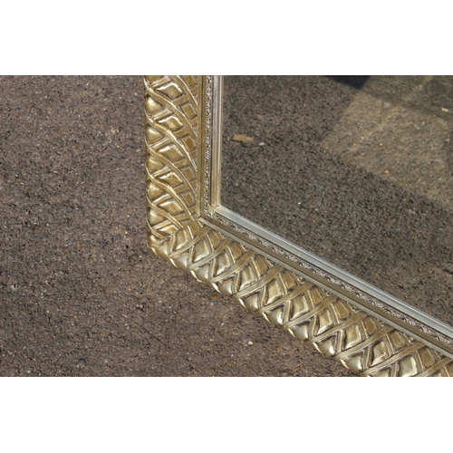 159 - LARGE GOLD FRAMED MIRROR
120 X 89